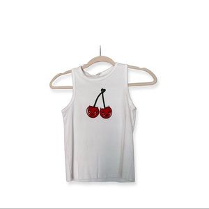 Rare Brandy Melville Cherry Tank